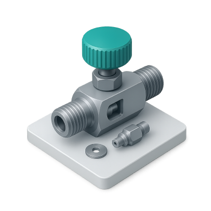 Precision Flow-Control Components illustration