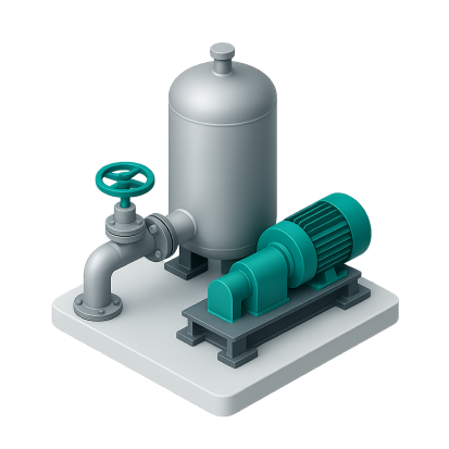 Industrial Process Equipment & Heavy Machinery illustration