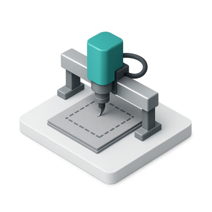 Industrial Sewing & Textile Fabrication illustration