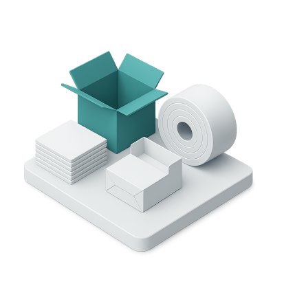 Packaging & Converting Products illustration