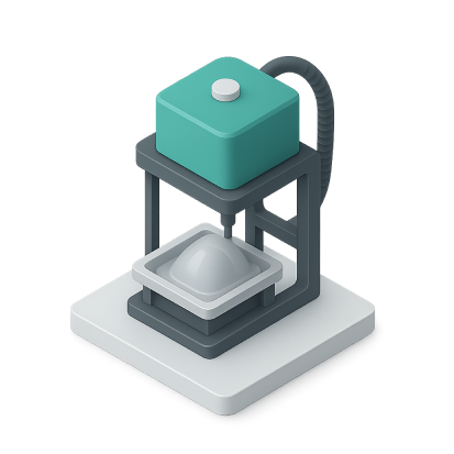 Thermoforming / Blow Molding illustration