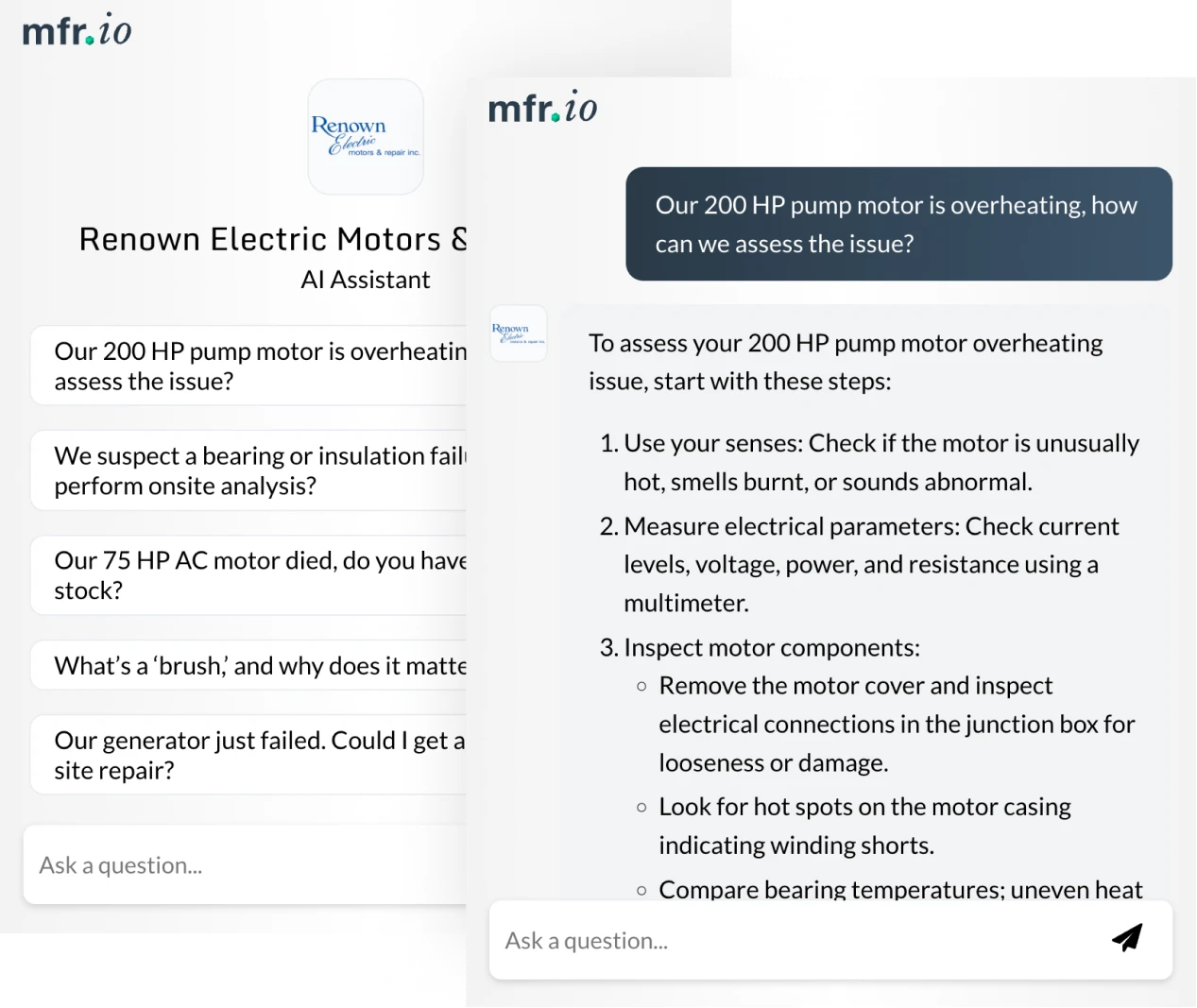 MFR.AI: Industrial AI Assistant